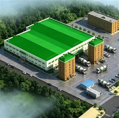 Planta de hormigón por lotes húmedos